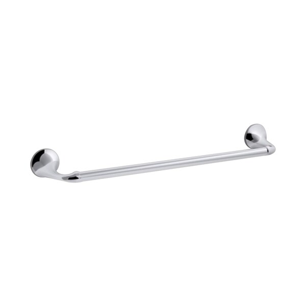 Kohler Kohler Elliston Polished Chrome Silver Towel Bar 18 in. L Metal R72784-CP - main